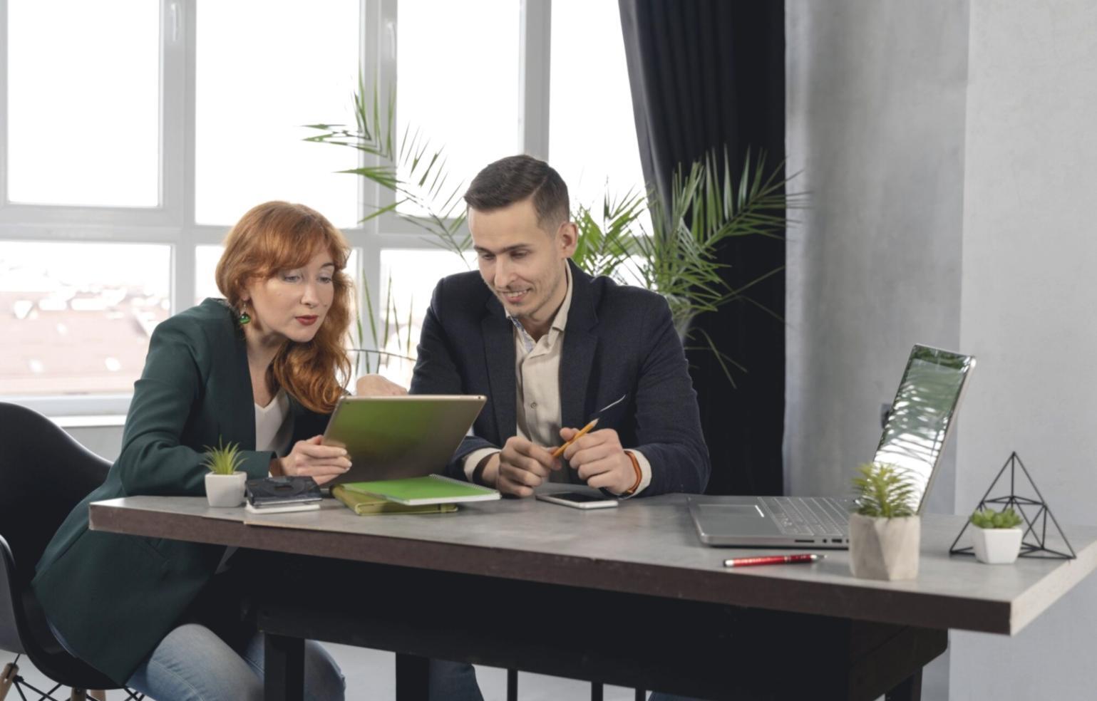 Representación visual de planificación financiera estructurada